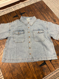 Denim top
