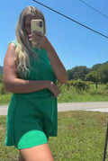 Sleeveless Short Set
